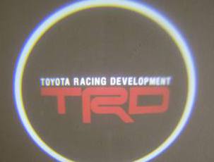 Проекция логотипа TRD для Toyota