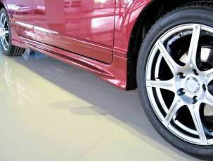 Пороги Mugen RR для  Honda Civic 4D (8) 