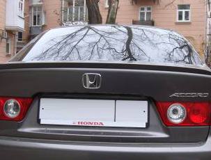 Лип-Спойлер для Honda Accord 7 седан