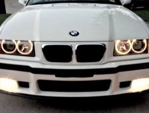 Ангельские глазки (Angel Eyes) CCFL Yellow BMW 3 E36