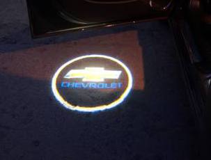 Проекция логотипа Chevrolet