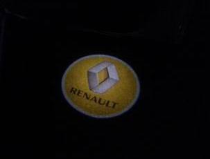 Проекция логотипа Renault