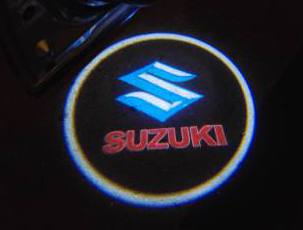 Проекция логотипа Suzuki