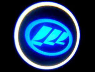 Проекция логотипа Lifan 