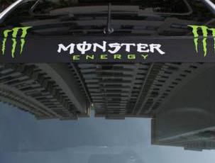 Наклейка на лобовое стекло Monster Energy (V1)