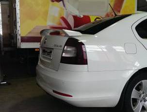 Спойлер RS для Skoda Octavia 2 (А5) седан