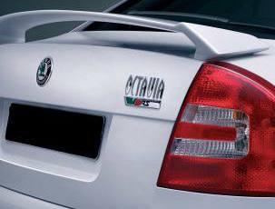 Спойлер RS для Skoda Octavia 2 (А5) седан