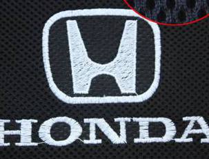 Чехлы на сидения с логотипом Honda для Honda Civic 4D (8)