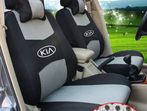 Чехлы на сидения с логотипом Kia для Kia Rio 3 