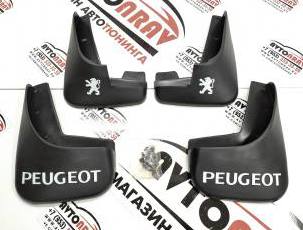 Брызговики с логотипом Peugeot для Peugeot 307