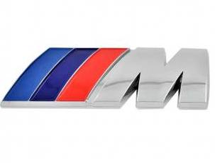 Шильдик M для BMW  (Самоклеящийся)
