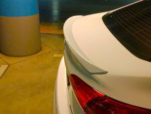 Лип-Спойлер RS для Ford Focus 3 седан (Рестайлинг)