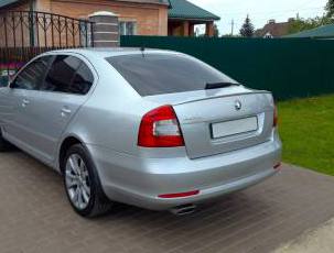 Лип-Спойлер Sport для Skoda Octavia 2 (А5)