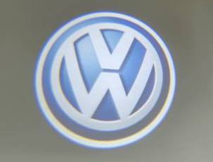 Проекция логотипа Volkswagen